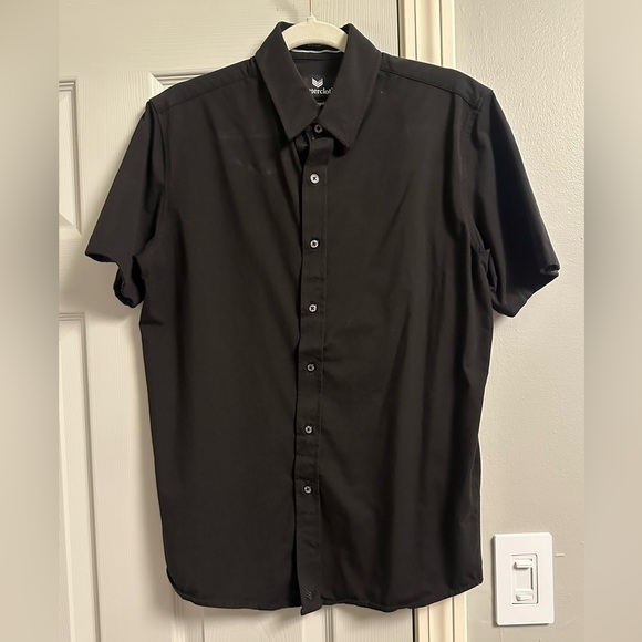 Buttercloth Other - Buttercloth - Icy Cotton Short Sleeve Button Down Shirt